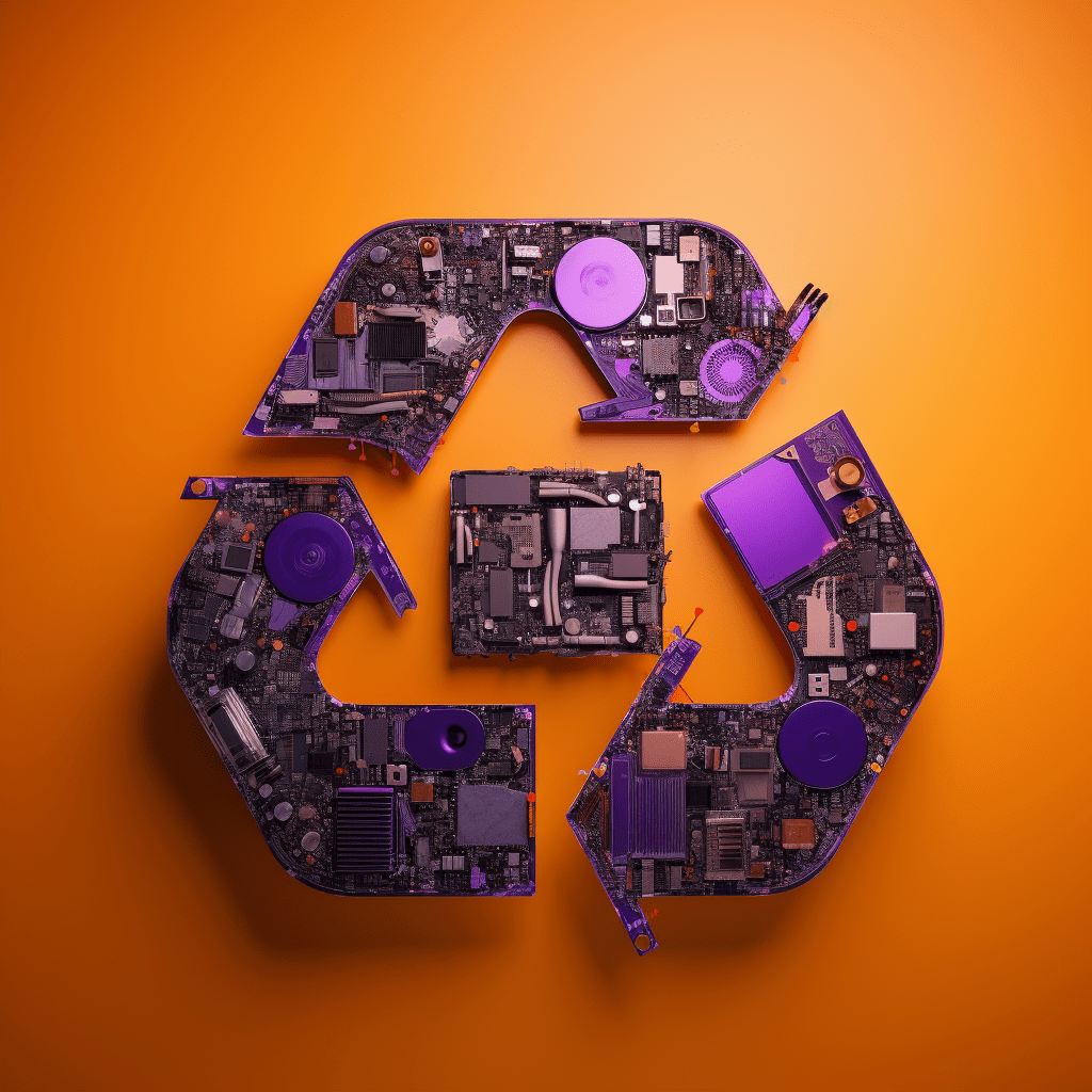 logo de recyclage de Rent Tech Devices